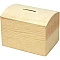 Wooden Money Box (10 x 8 x 7 cm)