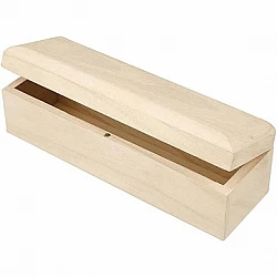Wooden Box (20 x 6 x 6 cm)