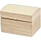 Wooden Box with Clasp (8 x 6 x 4.5 cm)