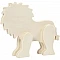 Wood Animal Figure - Lion