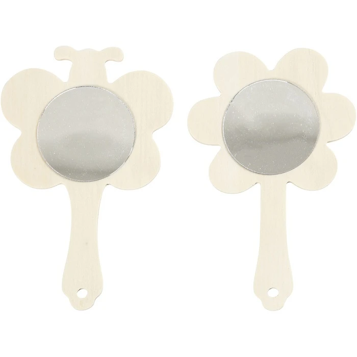 Handheld mirrors 2 pcs
