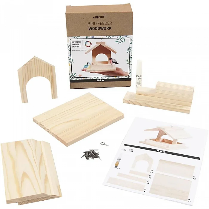 Набор для изготовления птичьей скворечни (12,5 см)