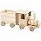 Wooden Train with Trailer