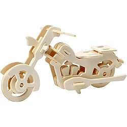 Foldable 3D Figure - Motorcycle