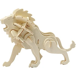 Foldable 3D Figure – Lion