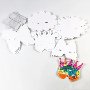 Kartona maskas (100 gb.)