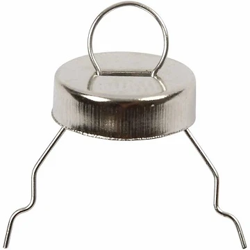 Декоративные крючки для шаров и яиц – серебристые (25 шт.)