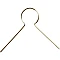 Ping Pong Balls, Egg Hooks - Gold (50 pcs)