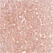 Glass beads with thread - light pink (3x4 mm, 100 pcs.)