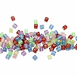 Plastic Letter Beads (500 g)
