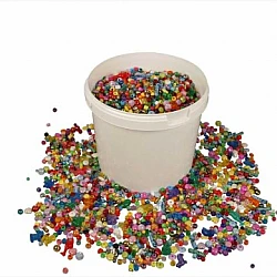 Plastic Bead Mix (3 kg)