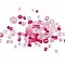 Faceted Beads (Pink, 250 g)