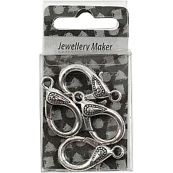 Jewellery Clasp - Carabiner (30mm, 4 pcs)