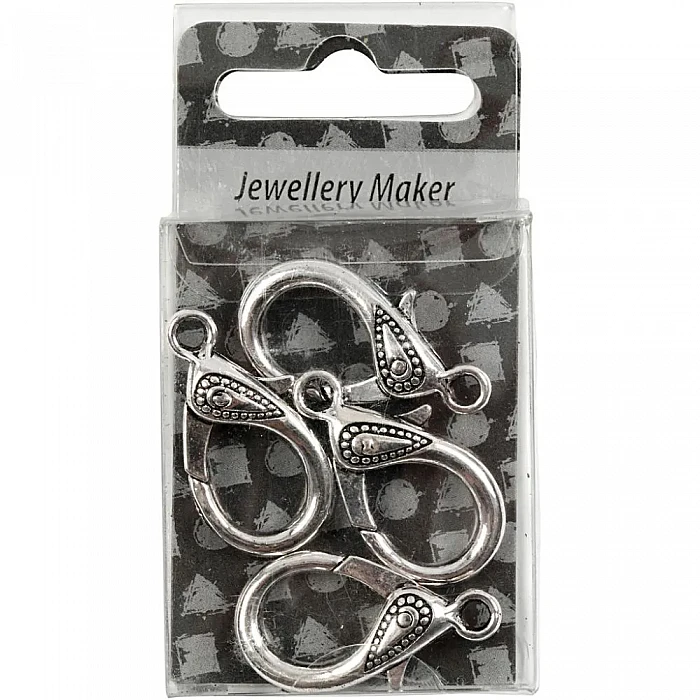 Застёжка для украшений — карабин (30 мм, 4 шт.)