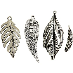 Набор подвесок — перья (4 шт.)
