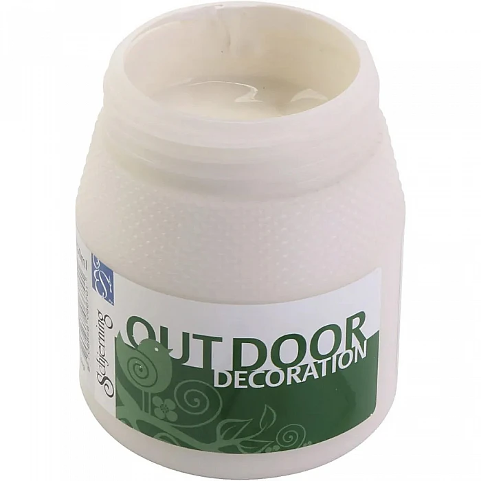 Matte Decorative Paint - White (250 ml)