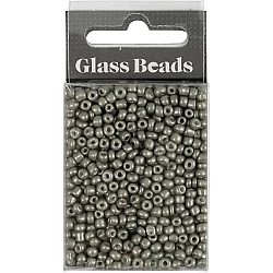 Glass Beads – Grey (3 mm, 25 g)