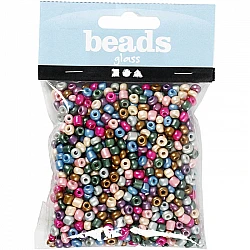 Glass Beads – Metallic Colors (D5 mm, 130 g)