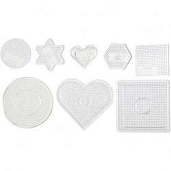 Hama Pegboard Set for Beads (for 5x5mm Beads, 8 pcs)