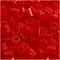 Hama Nabbi Photo Beads - Red (6,000 pcs, 5 x 5 mm)