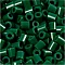 Hama Nabbi Perler Beads - Dark Green (6,000 pcs, 5×5 mm)