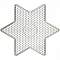 Hama Bead Base - Star (15 x 15 cm)