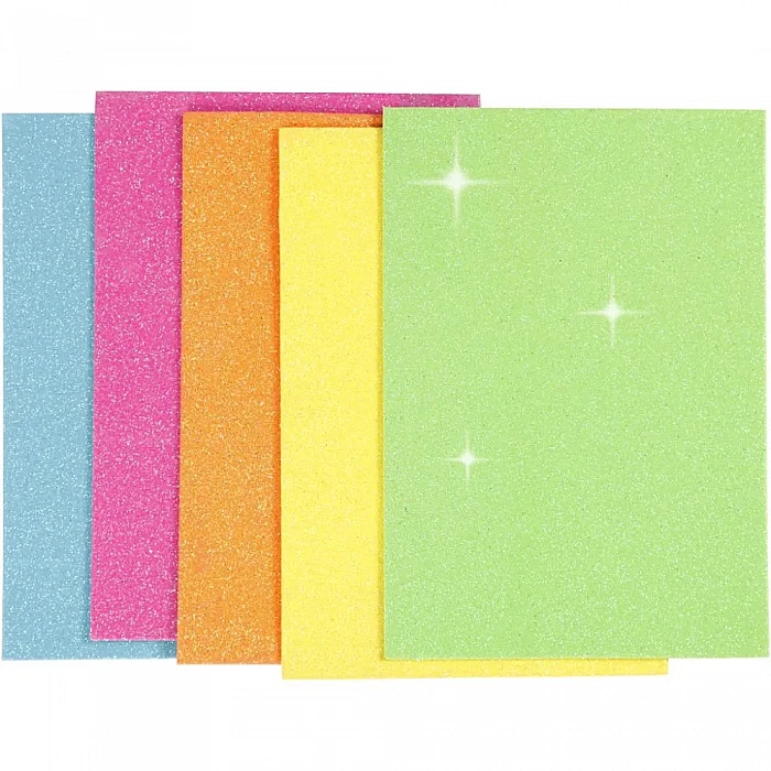 Self-adhesive EVA foam sheets - coloured A5