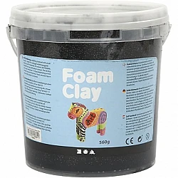 Foam clay - black (560 g)
