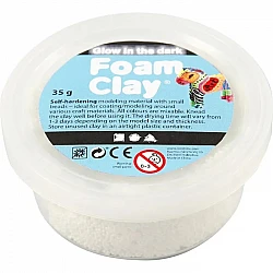 Foam clay - glow in the dark (35g)
