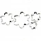 Metal Cookie Cutter Set - Snowflakes (4 pcs)