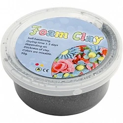 Foam clay - silver (35 g)
