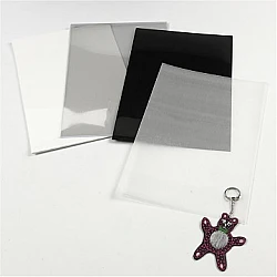 Shrink Plastic Film Sheets - Matte White (20 x 30 cm, 10 pcs.)