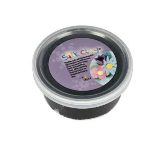 Zīda māls - melns (40 g)