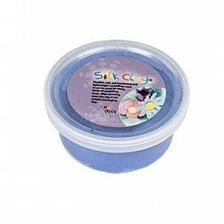 Zīda māls - zils (40 g)