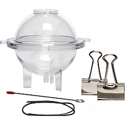 Candle Mold – Sphere (D 80 mm, Wick Size 21)