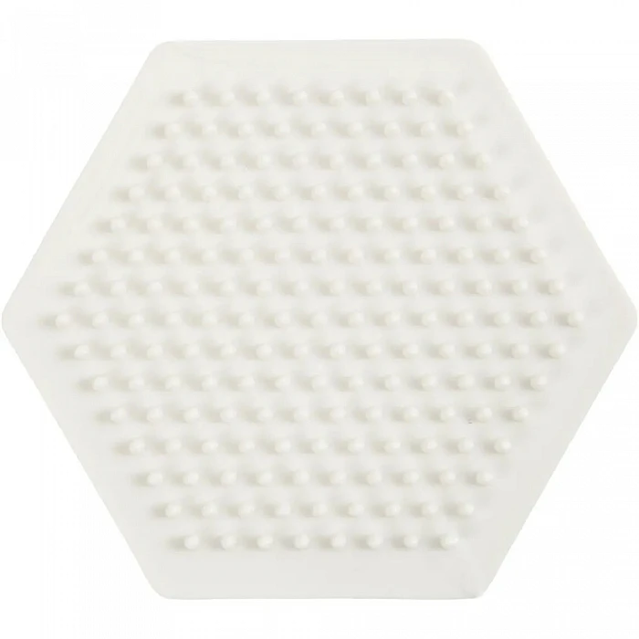 Hama Nabbi Pegboard Base - Hexagon (8.5 x 8.5 cm)