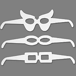 Kartona motīvs "Brilles" (16 gab.)