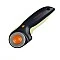 Fiskars rotary blade knife with blade control