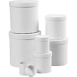 Round-shaped Boxes - Set of 7