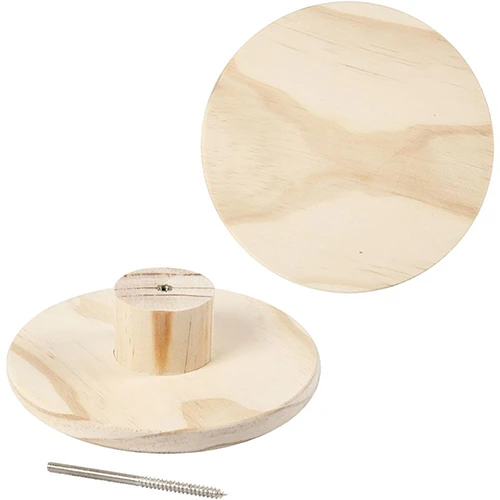 Wooden clothing hanger ring – circle, Ø15 cm