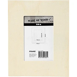 Koka rāmis ar balsta kāju 11,8 x7,8 cm