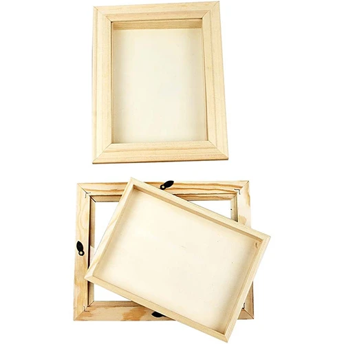 3D frame with recess