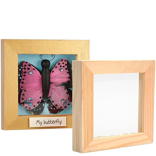 3D frame 8.9 x 8.9 cm