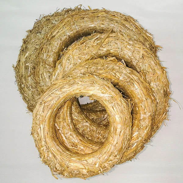 Straw Wreath 20 cm