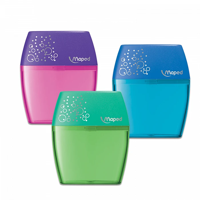 MAPED Shaker Pencil Sharpener, Blue