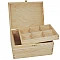 Wooden Box with Organizer and Lock