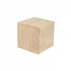 Small Wooden Cube