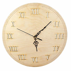 Clock with Roman Numerals (25 cm)