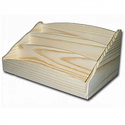 Document organiser with compartments