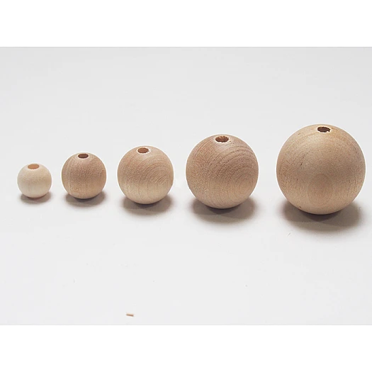 Koka pērlīte 25 mm